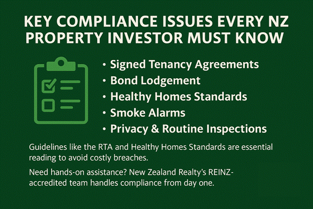 Key Compliance Issues Every NZ Property Investor Must Know